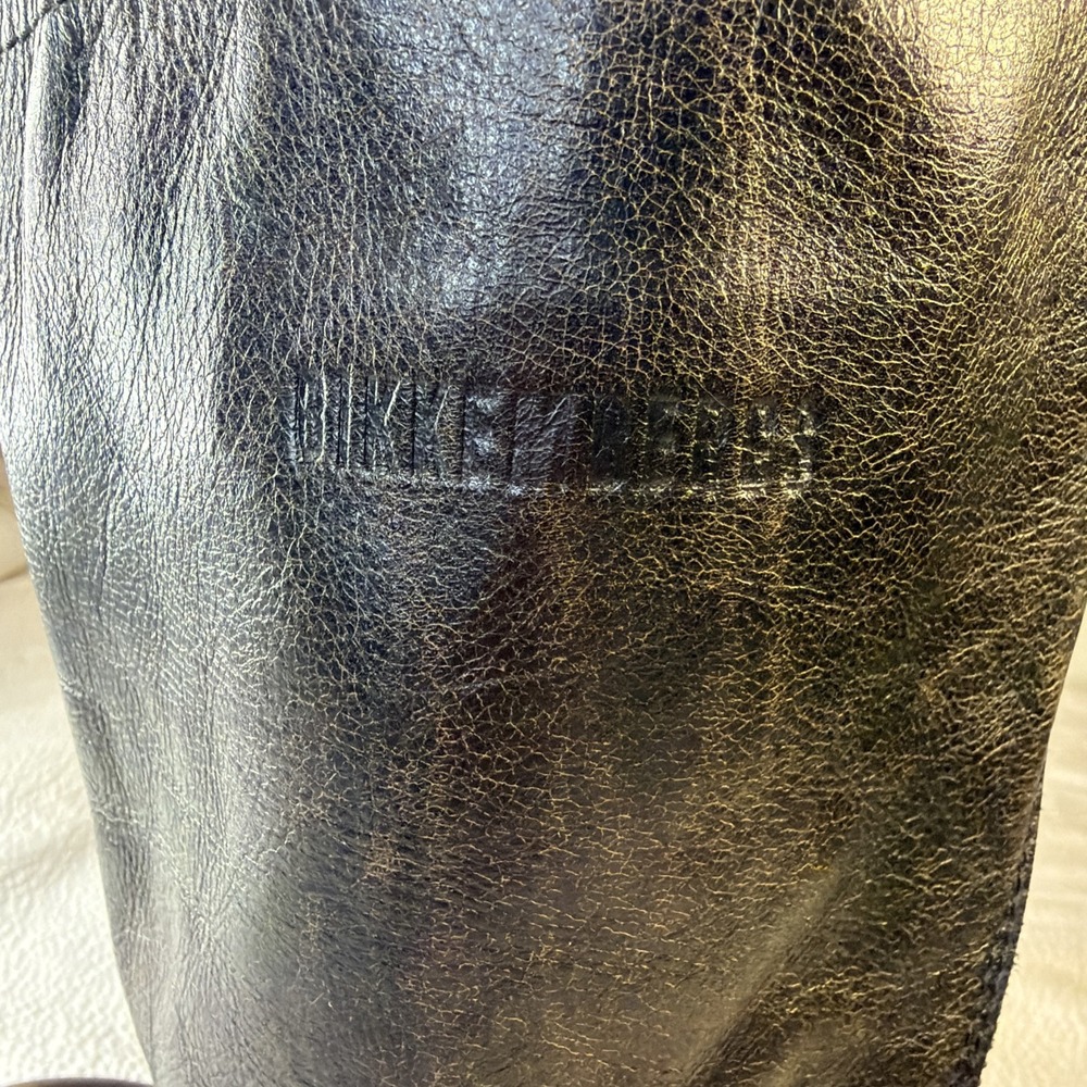 Dirk Bikkembergs archive Black Distressed Moto Boots - Picture 2 of 10